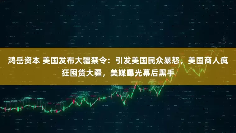 鸿岳资本 美国发布大疆禁令：引发美国民众暴怒，美国商人疯狂囤货大疆，美媒曝光幕后黑手